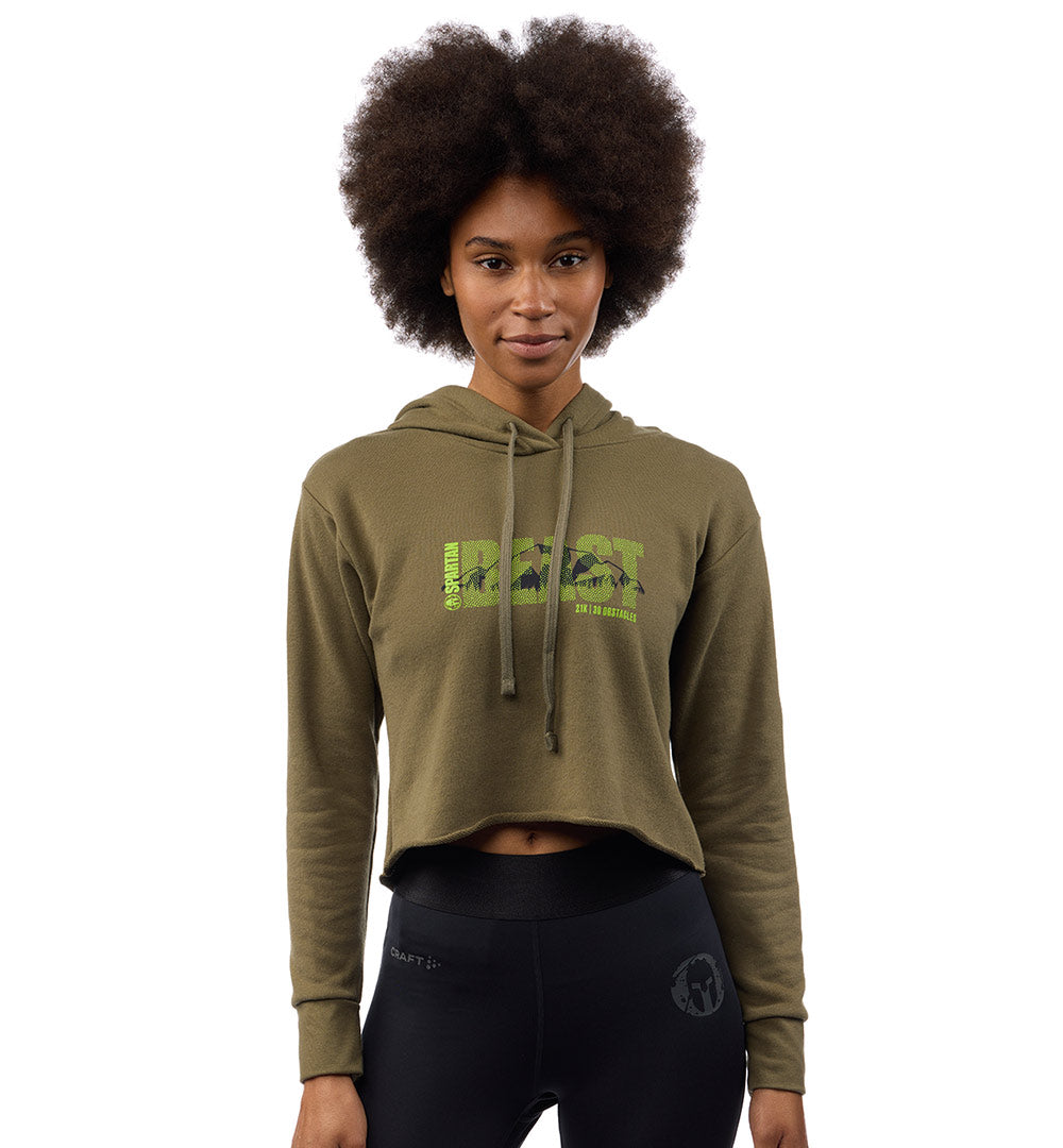 SPARTAN Beast Crop Hoodie - Women's