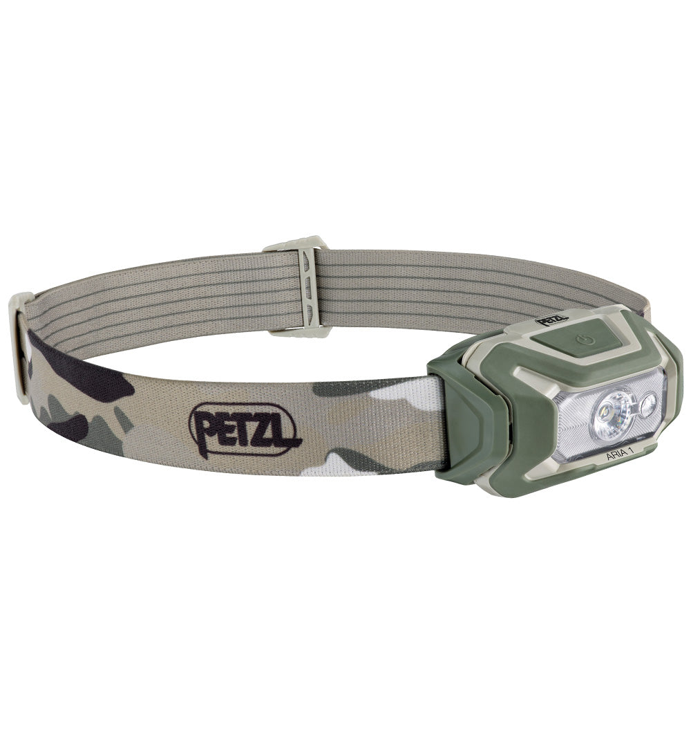 Petzl ARIA 1 RGB Headlamp - Camouflage