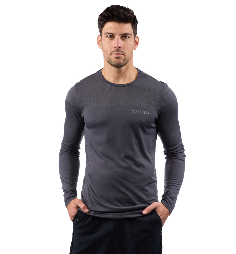 SPARTAN by CRAFT Urban Run Fuseknit LS Tee - Herren