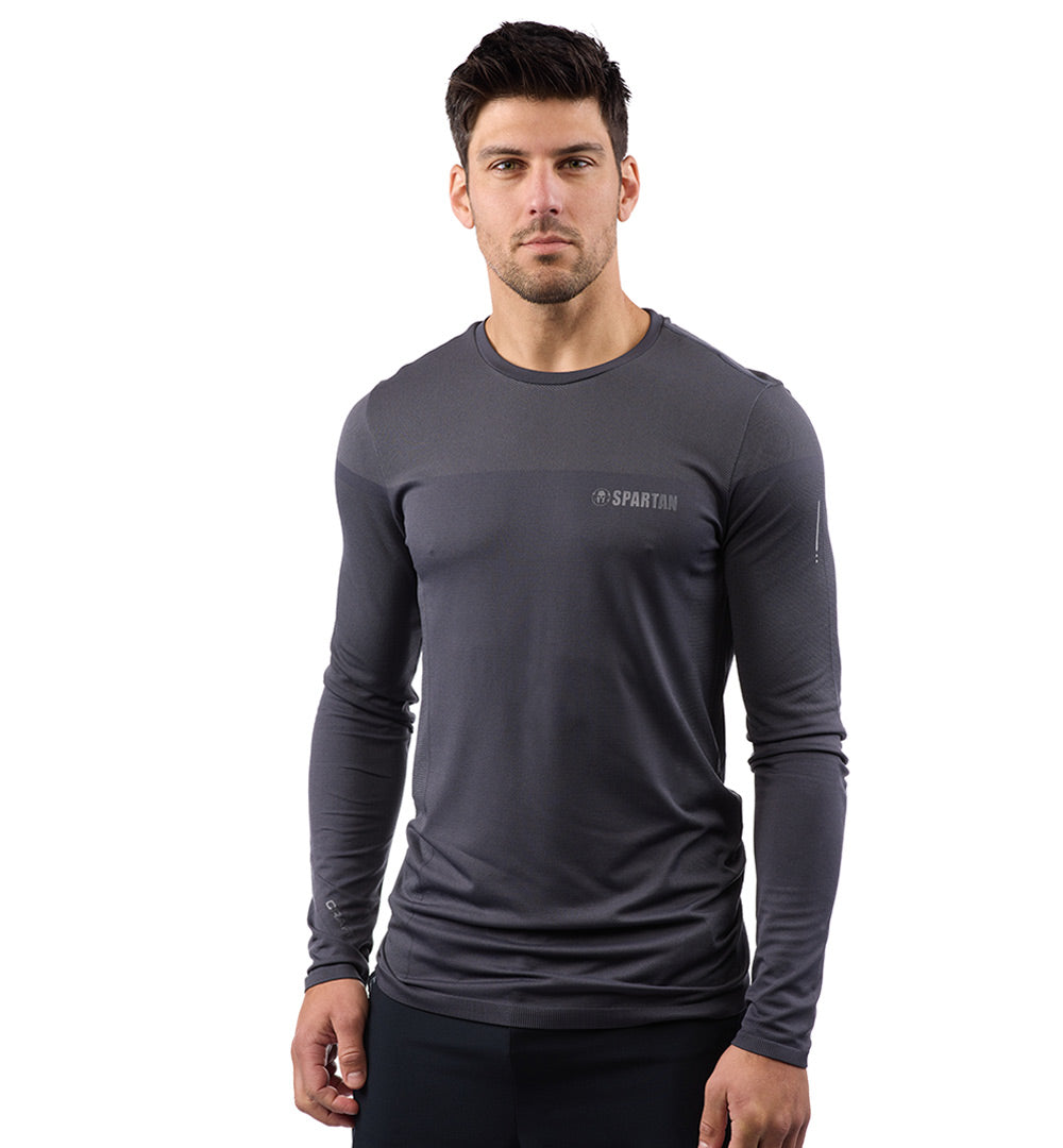 SPARTAN by CRAFT Urban Run Fuseknit LS Tee - Herren