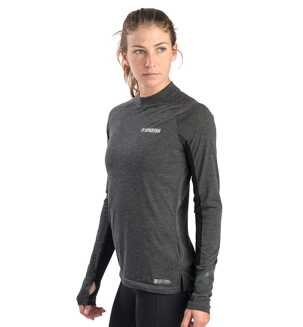 SPARTAN by CRAFT SubZ LS Wool Tee - Damen