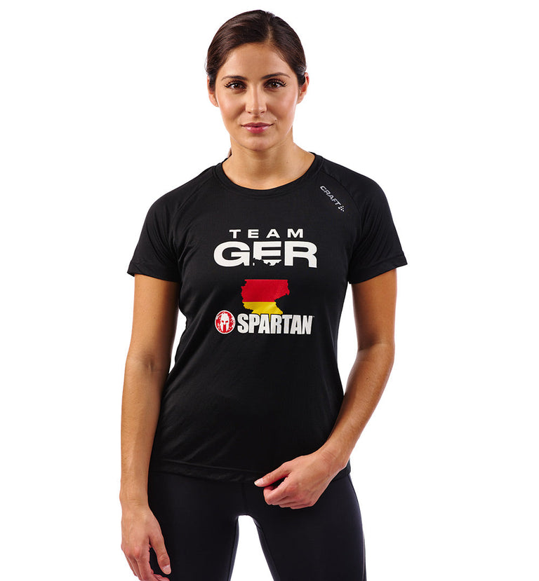 SPARTAN Deutschland Team Tee - Damen