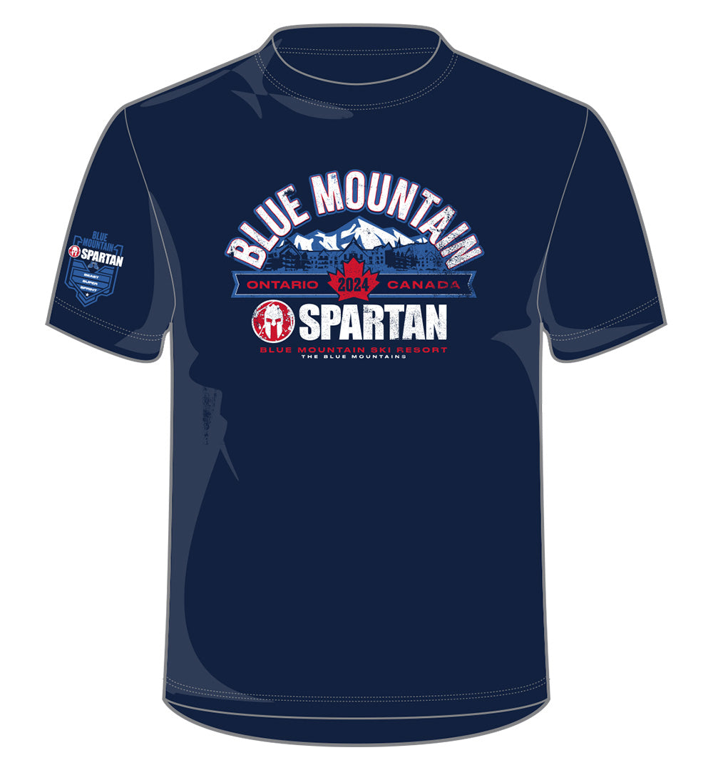 SPARTAN 2024 Blue Mountain Venue Tee