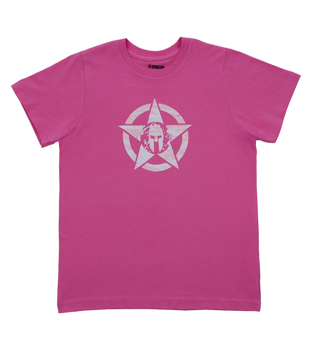 SPARTAN Camo Star Tee - Kids'