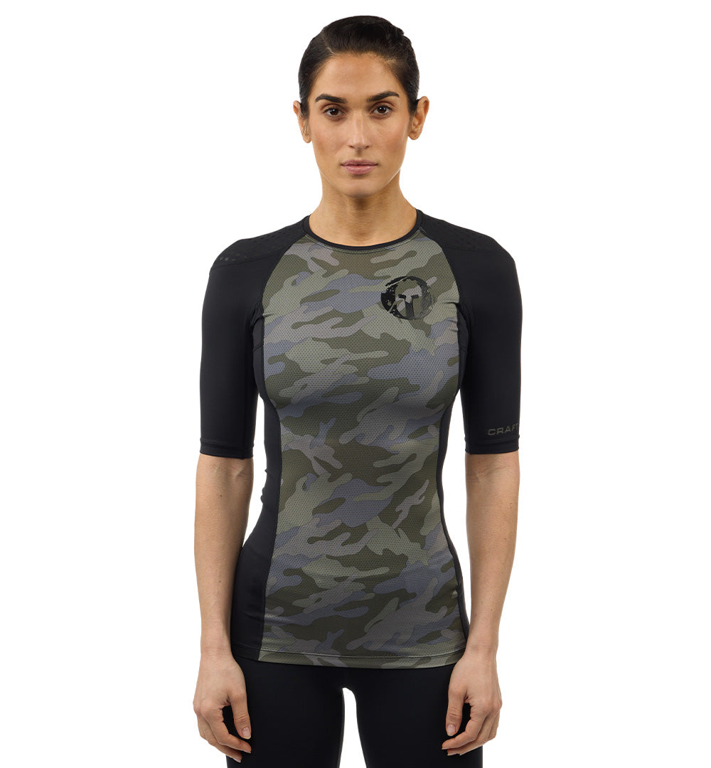 SPARTAN by CRAFT Pro Series Compression SS Top - Mujer