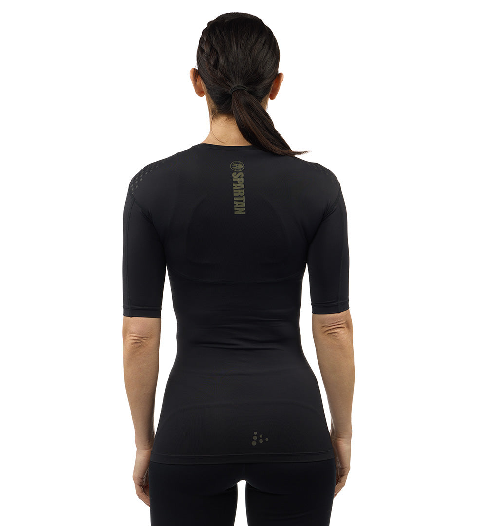 SPARTAN by CRAFT Pro Series Compression SS Top - Mujer