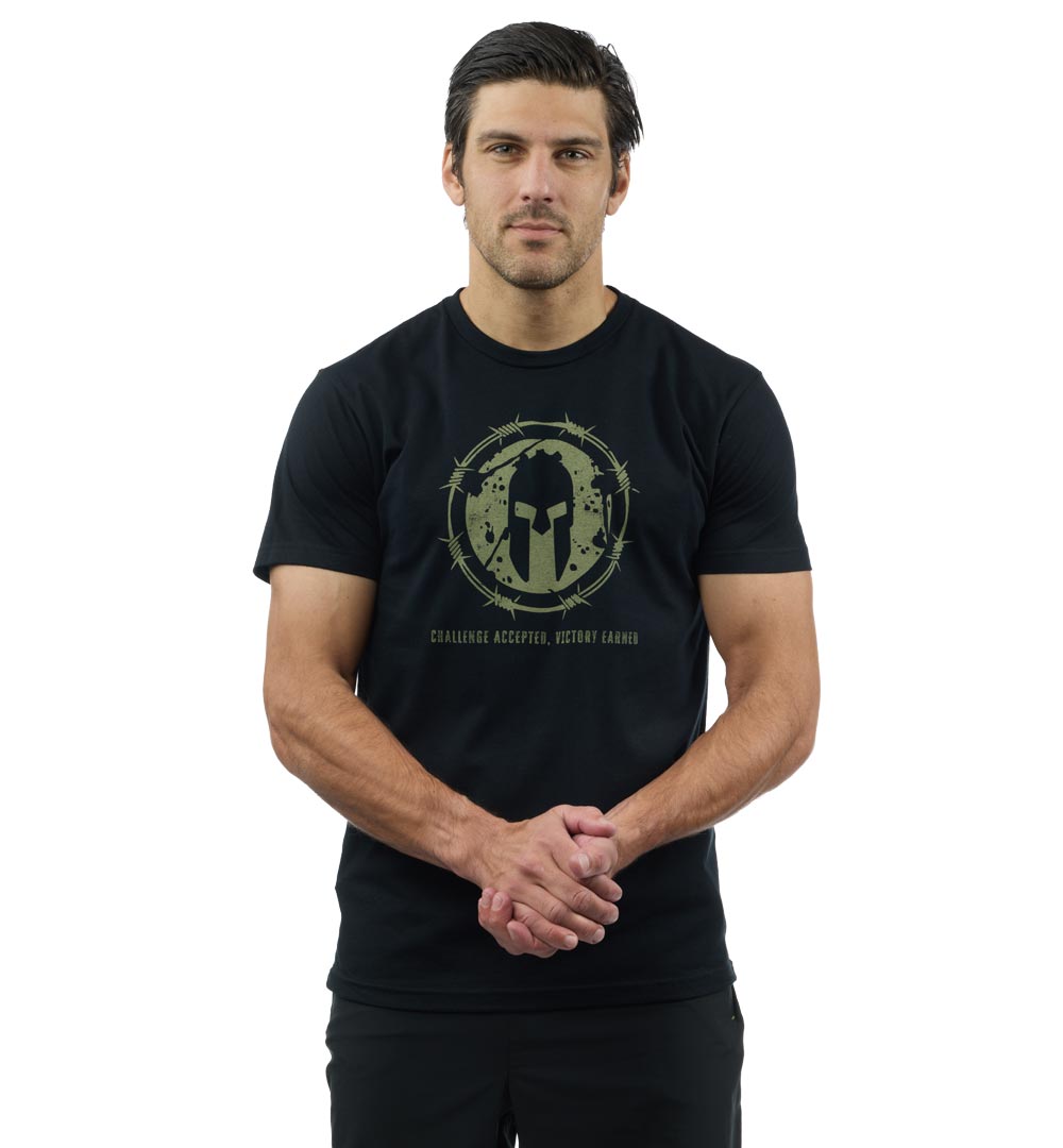 SPARTAN Barbed Wire Tee - Men's