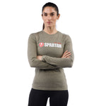 SPARTAN by CRAFT Classic Logo Tri-Blend Tee - Mujer