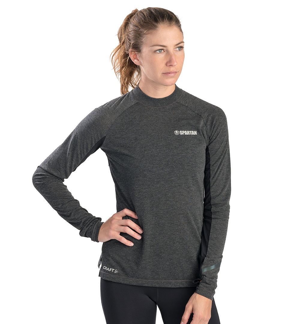 SPARTAN by CRAFT SubZ LS Wool Tee - Mujer