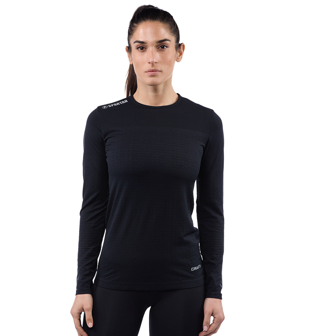 SPARTAN by CRAFT Urban Run Fuseknit LS Tee - Mujer