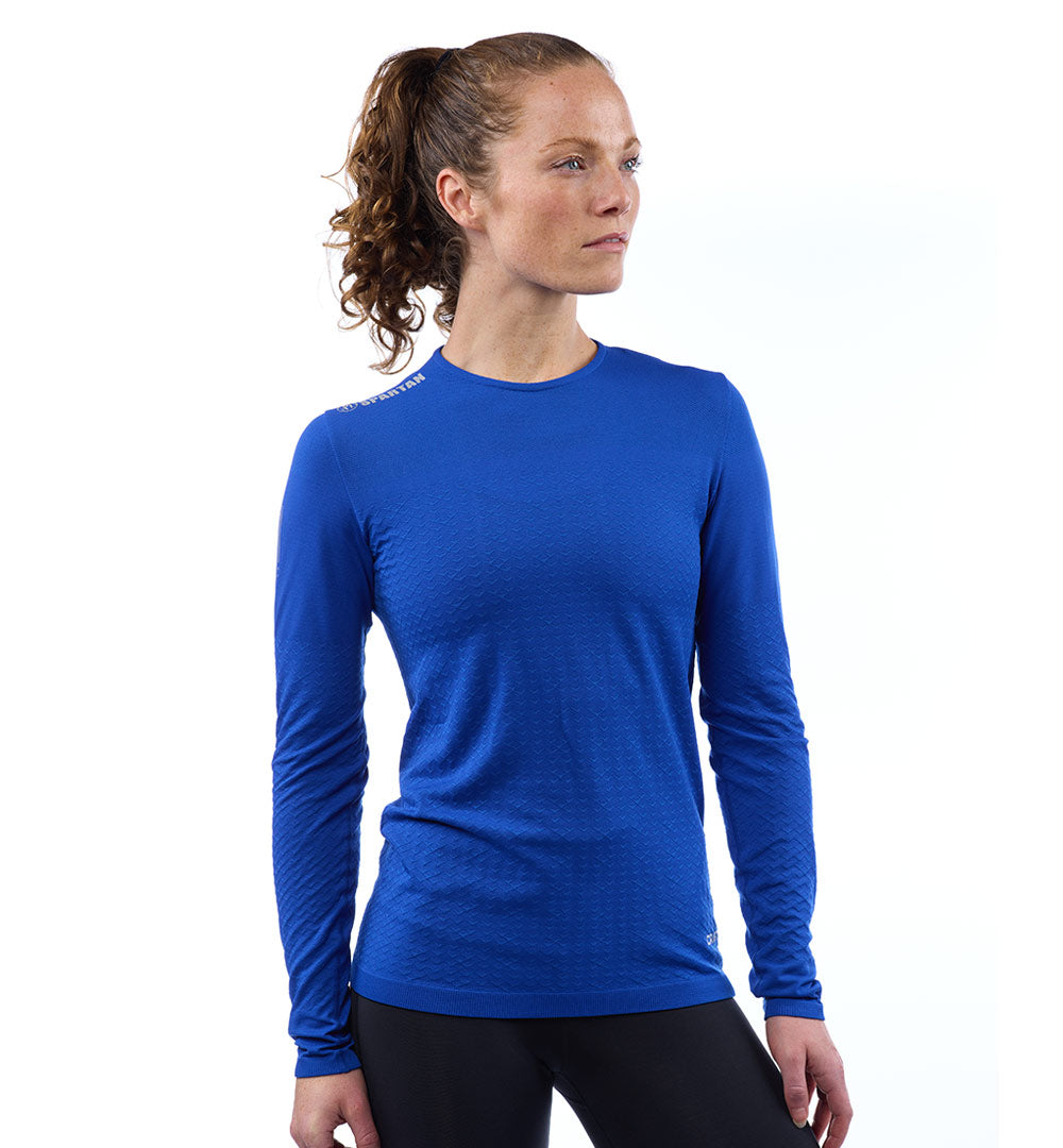 SPARTAN by CRAFT Urban Run Fuseknit LS Tee - Mujer