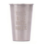 Taza de acero inoxidable SPARTAN Train.Race.Drink.Repeat