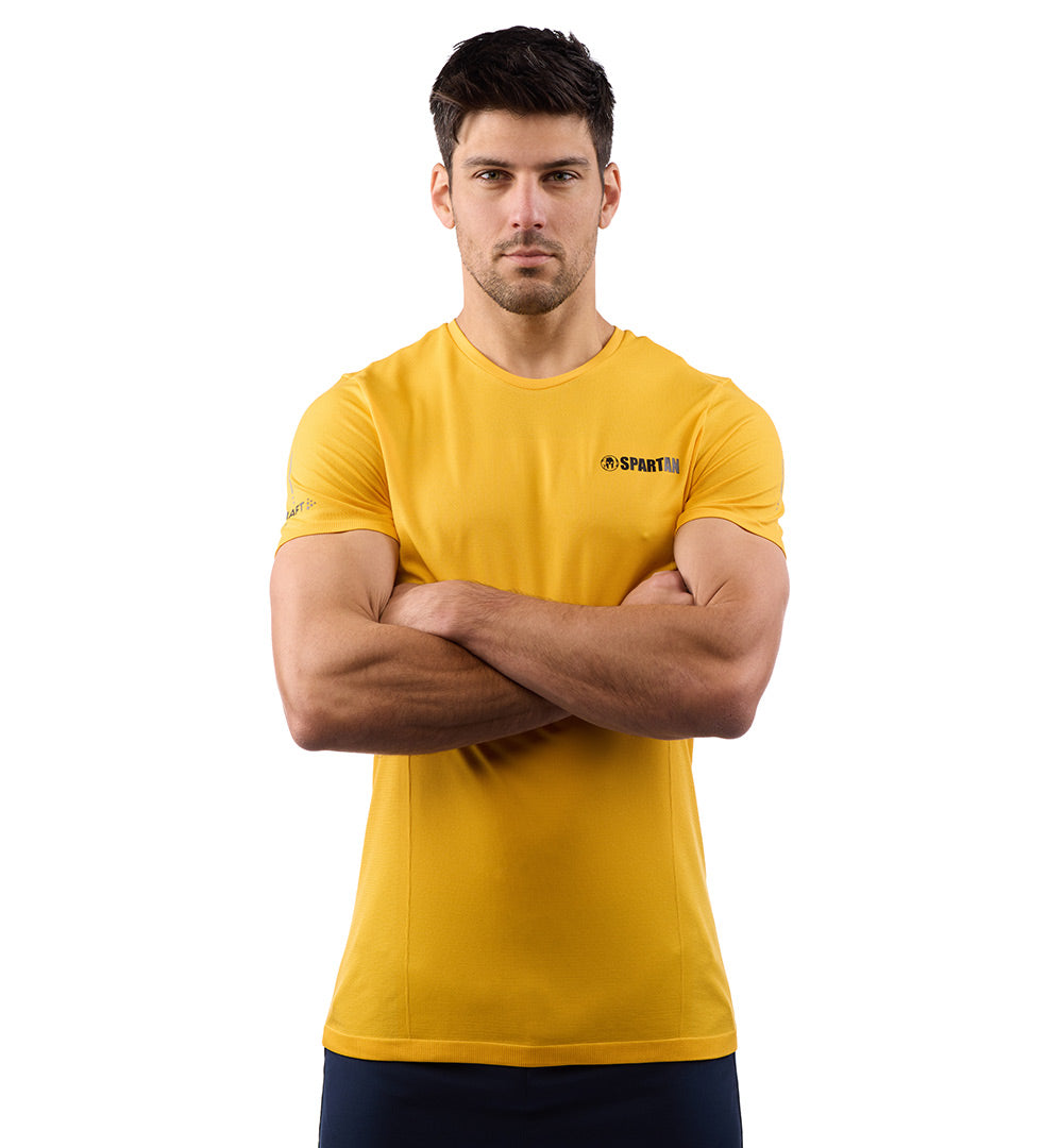 SPARTAN by CRAFT Urban Run Fuseknit SS Tee - Hommes