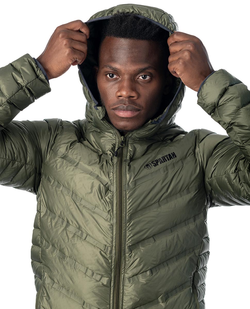 Veste en duvet d'oie SPARTAN pour hommes