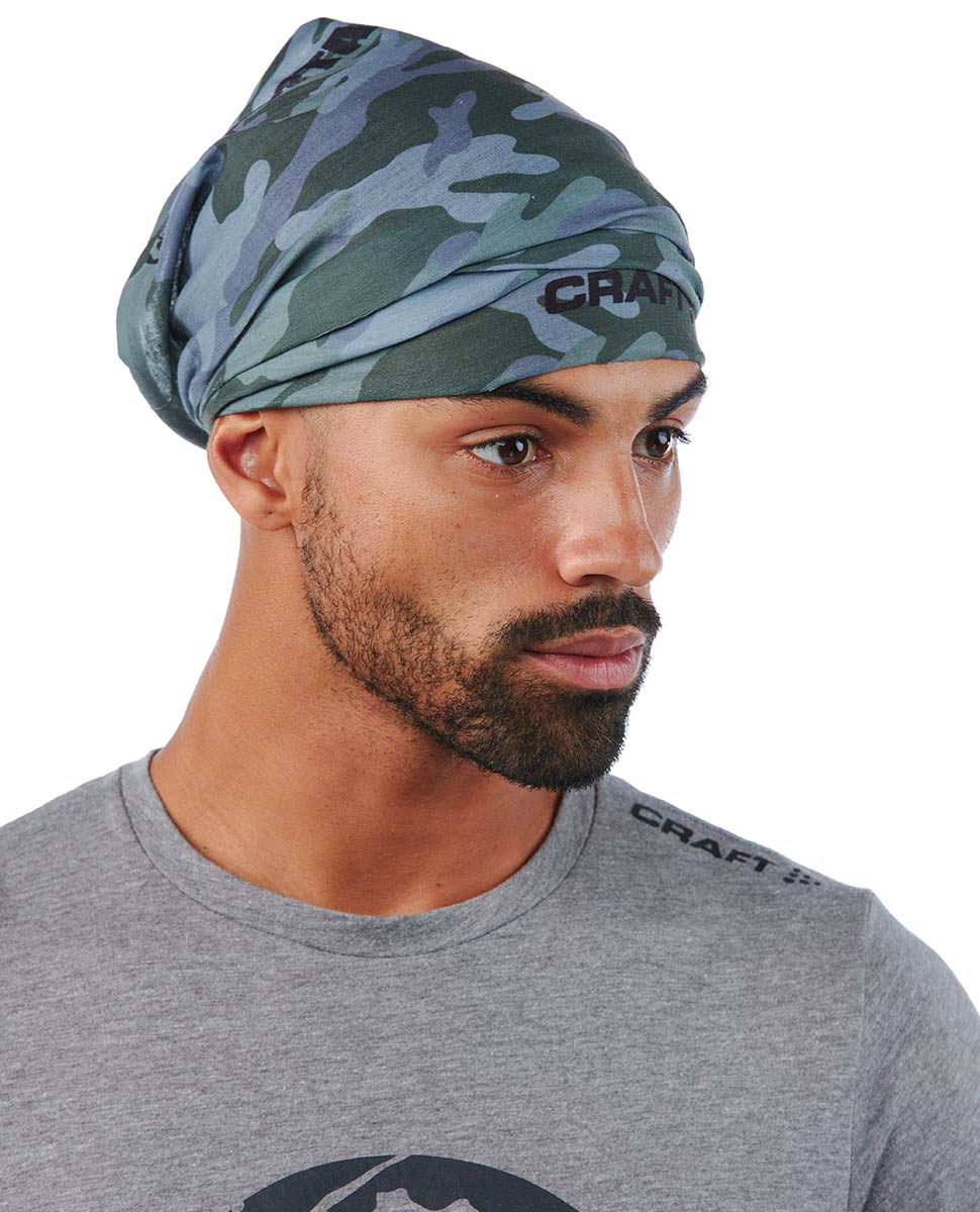 CRAFT SPARTAN By CRAFT Camouflage Neck Tube Woods Camo