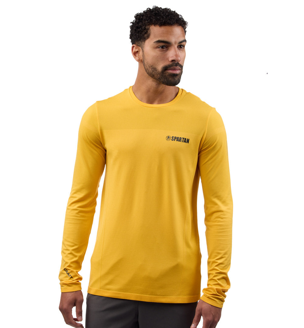 SPARTAN by CRAFT Urban Run Fuseknit LS Tee - Hommes