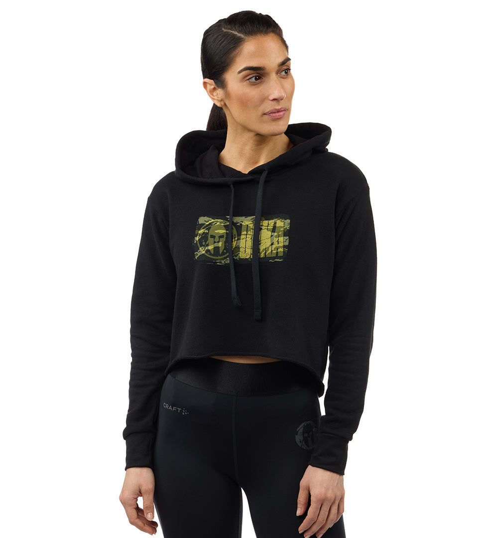 DEKA Camo Crop Hoodie - Women's