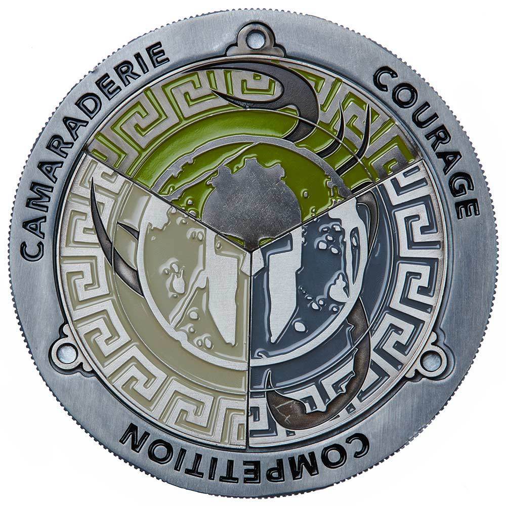 SPARTAN Trifecta Medal Display