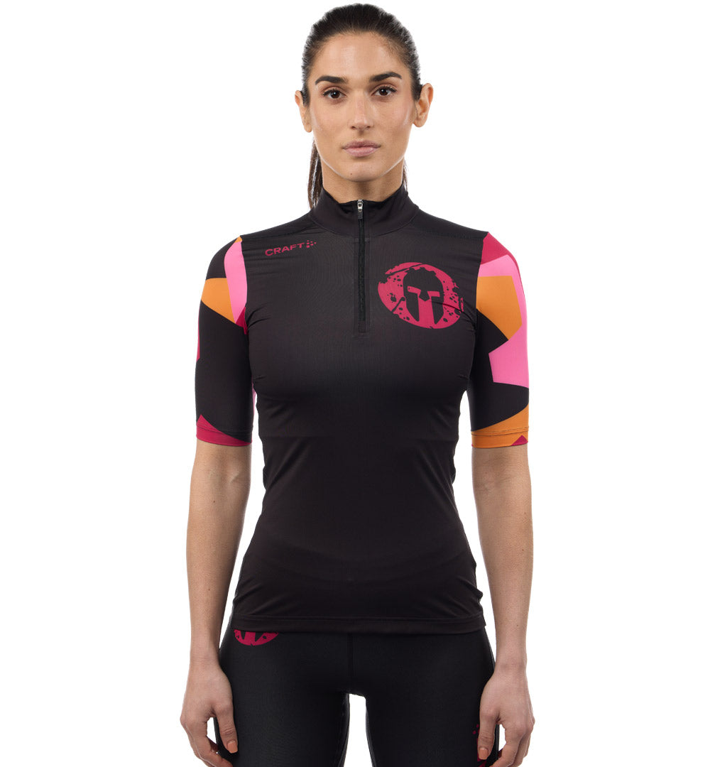 SPARTAN by CRAFT Delta 2.0 Top con mezza zip - Donna