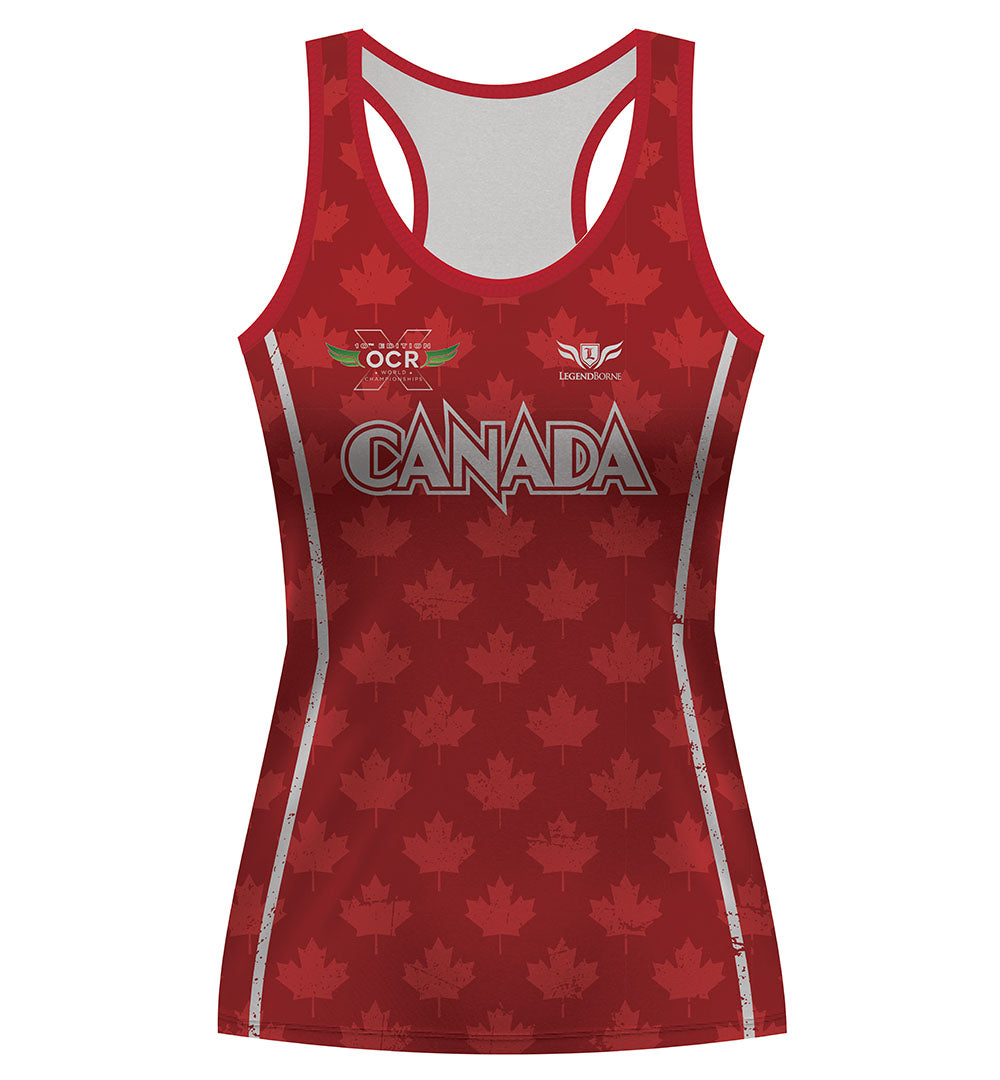 SPARTAN x Legendborne 2024 OCRWC Canada Racerback Tank - Women's