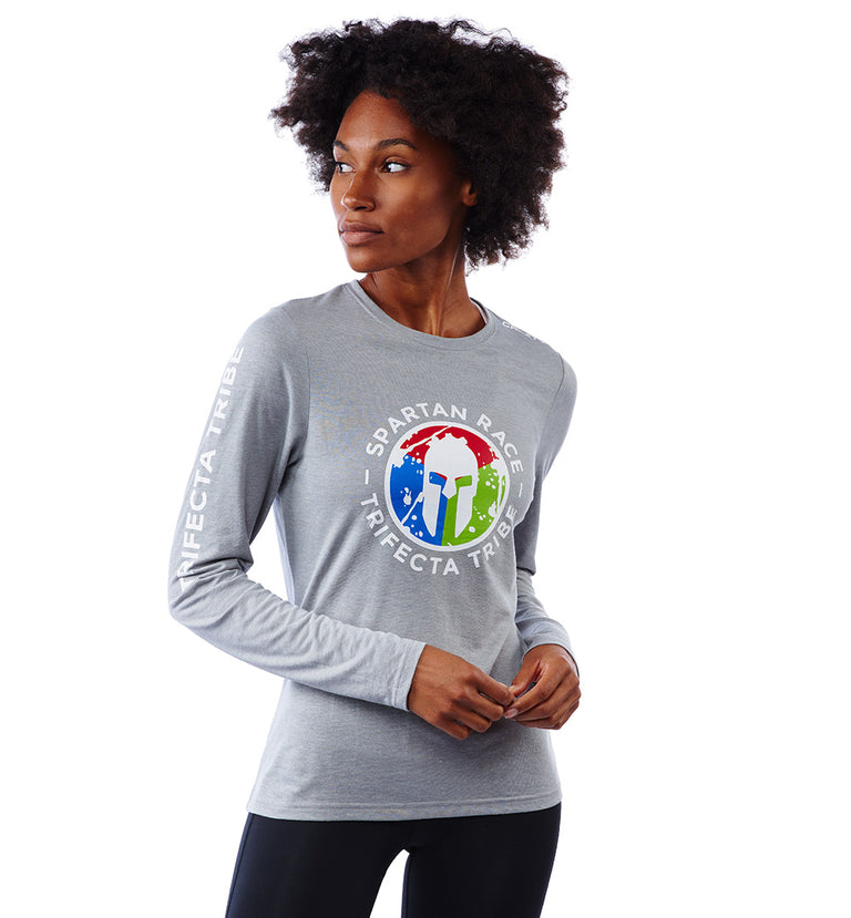 CRAFT Women's Trifecta Tri-Blend LS Tee SPARTAN