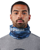 CRAFT SPARTAN By CRAFT Camouflage Neck Tube Blue Camo