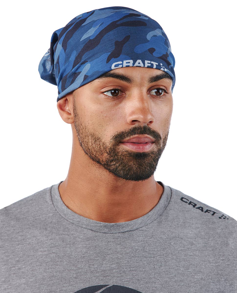 CRAFT SPARTAN By CRAFT Camouflage Neck Tube Blue Camo