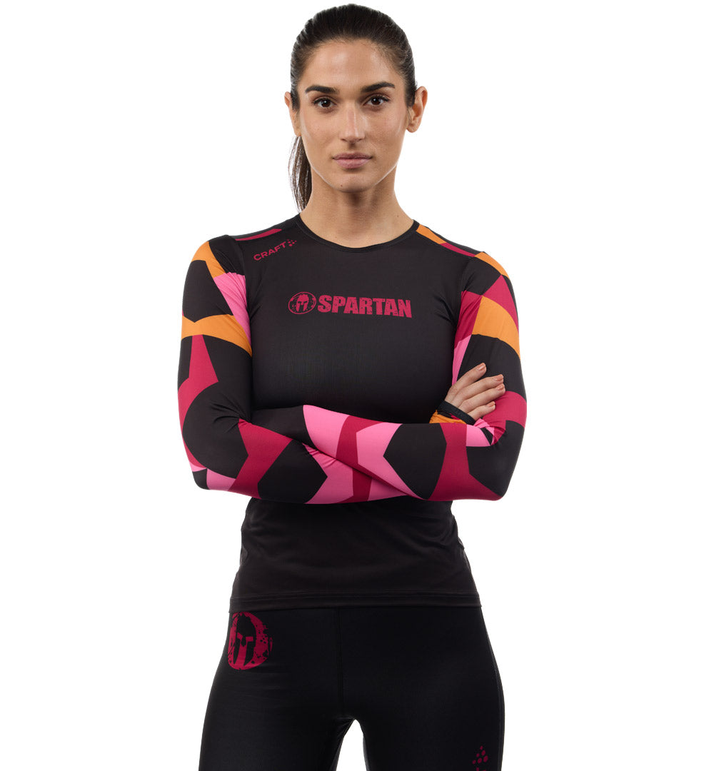 SPARTAN by CRAFT Delta 2.0 Compression LS Top - Women's（スパルタン バイ クラフト デルタ2.0コンプレッションLSトップ）。