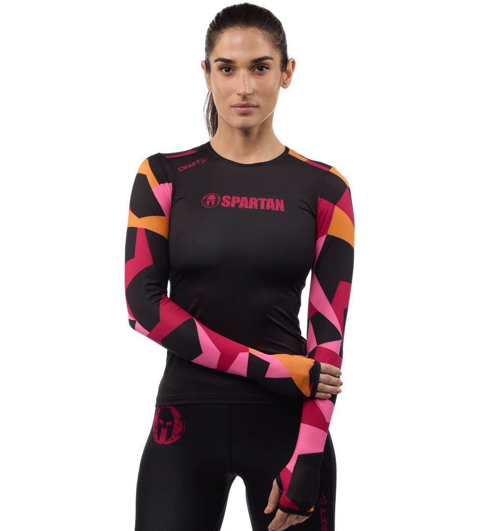 SPARTAN by CRAFT Delta 2.0 Compression LS Top - Women's（スパルタン バイ クラフト デルタ2.0コンプレッションLSトップ）。