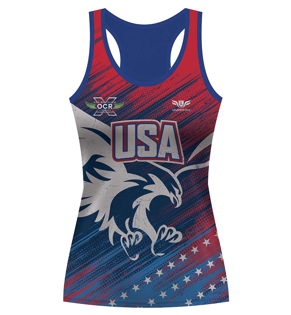 SPARTAN x Legendborne 2024 OCRWC USA Racerback Tank - Women's