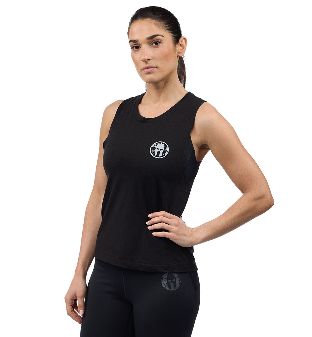 SPARTAN Stacked Logo Tank - Women's