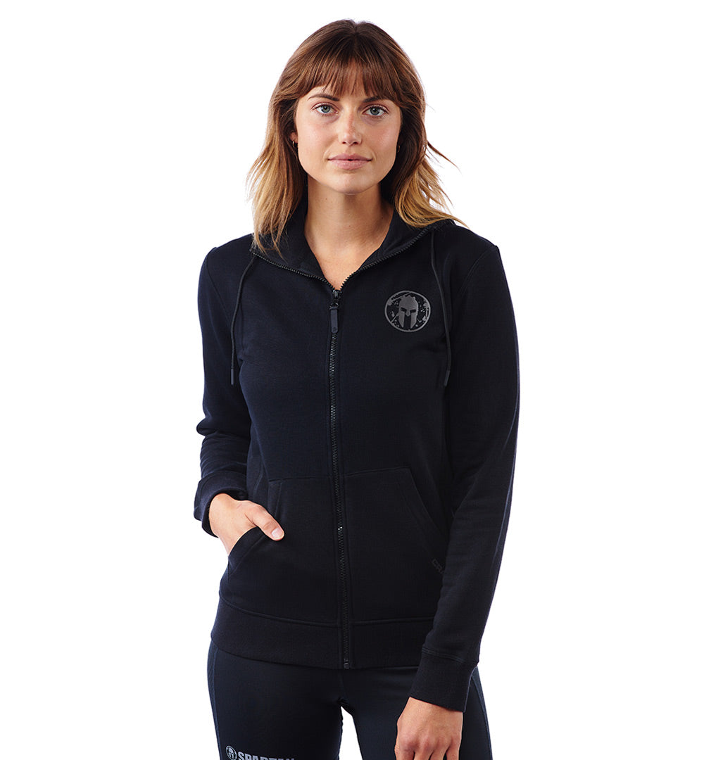 SPARTAN por CRAFT Poise FZ Hoodie - Mulher