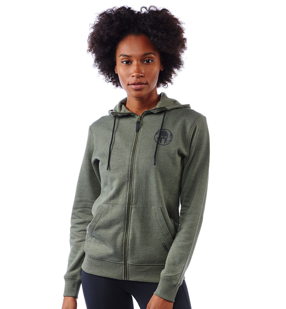 SPARTAN por CRAFT Poise FZ Hoodie - Mulher