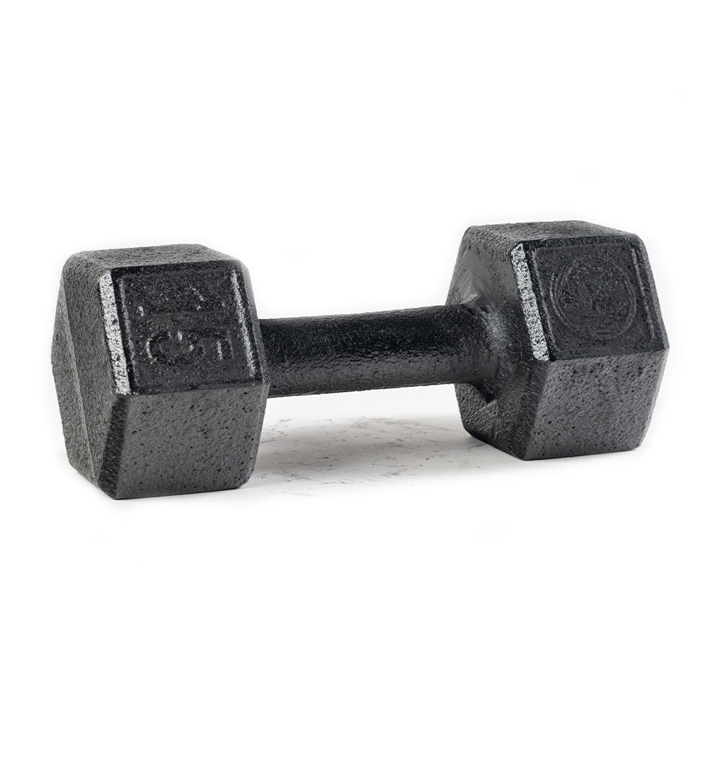 SPARTAN Hex Steel Dumbbell