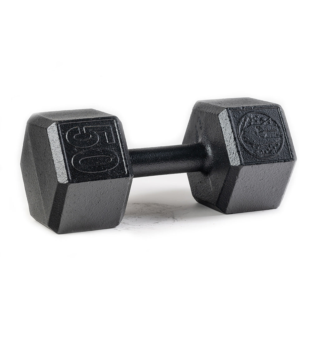 SPARTAN Hex Steel Dumbbell