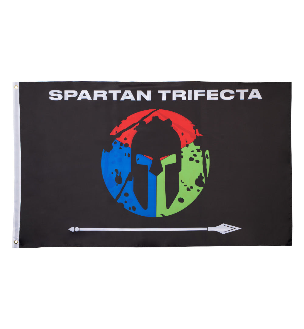 SPARTAN Commemorative Jumbo Flag Trifecta