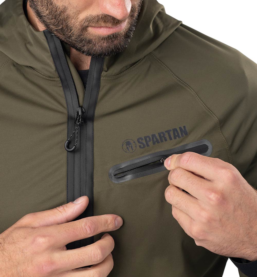 SPARTAN by CRAFT Urban Run Hydro Jacket - 男式