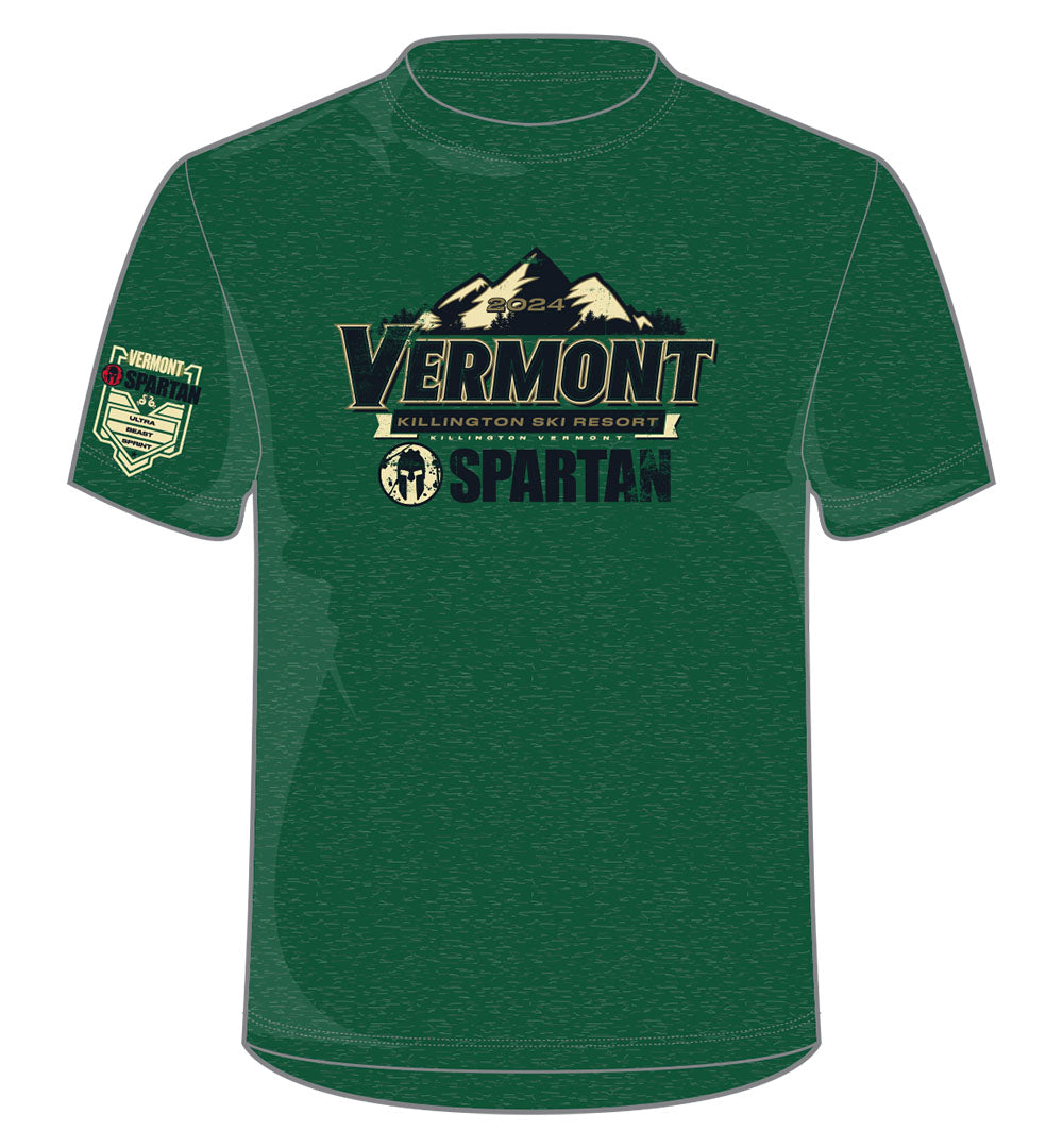 SPARTAN 2024 Vermont Venue Tee