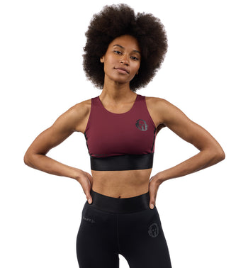 WOMEN'S PRO CHARGE BLOCKED TRAINING SPORT TOP