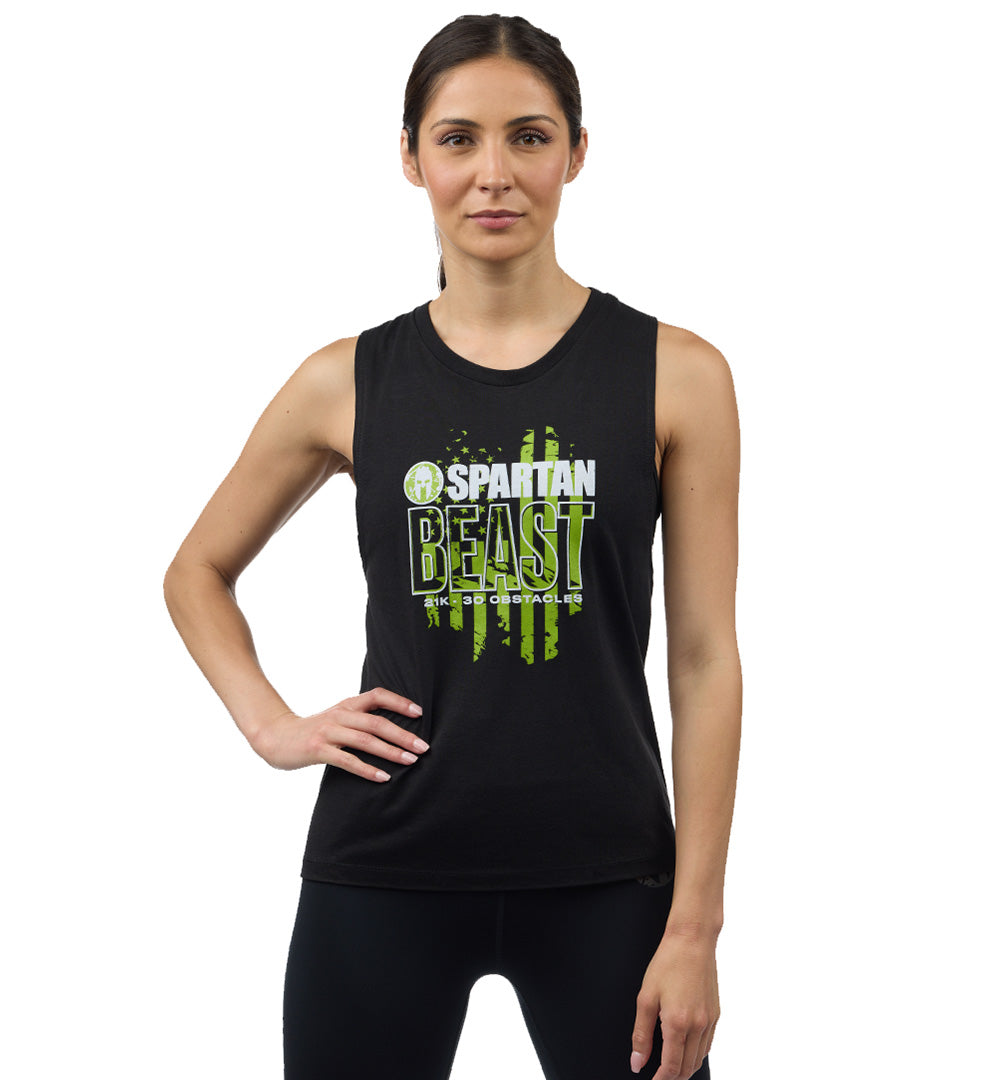 SPARTAN Beast Flag Tank - Women's