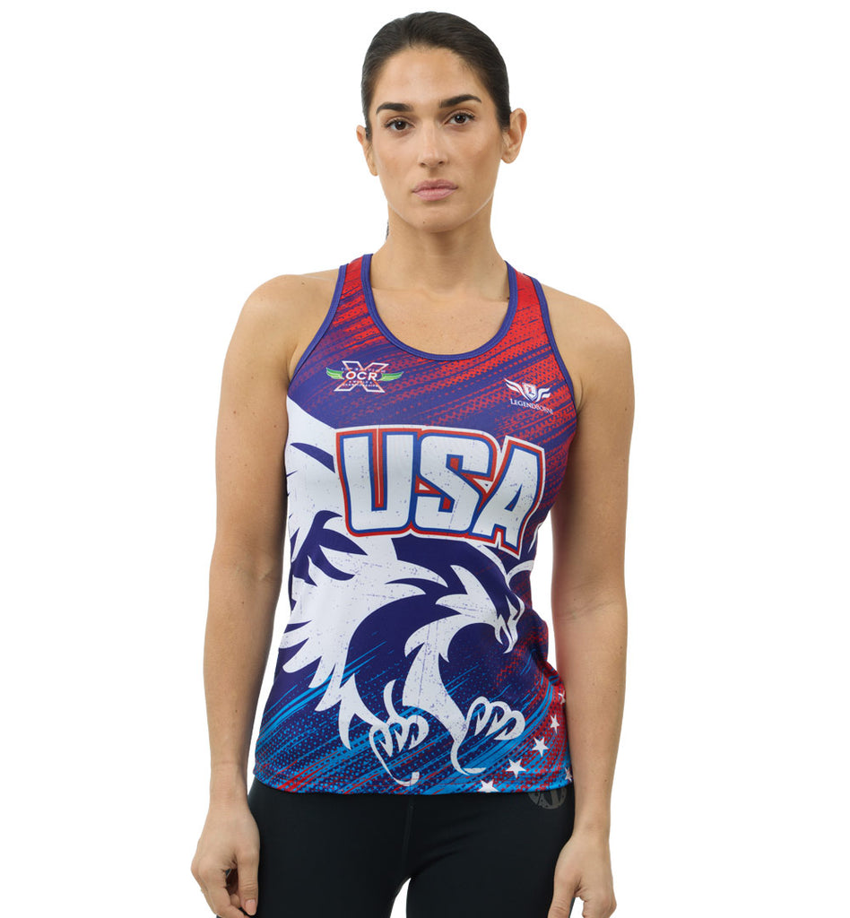 SPARTAN x Legendborne OCRWC USA Racerback Tank - Women's