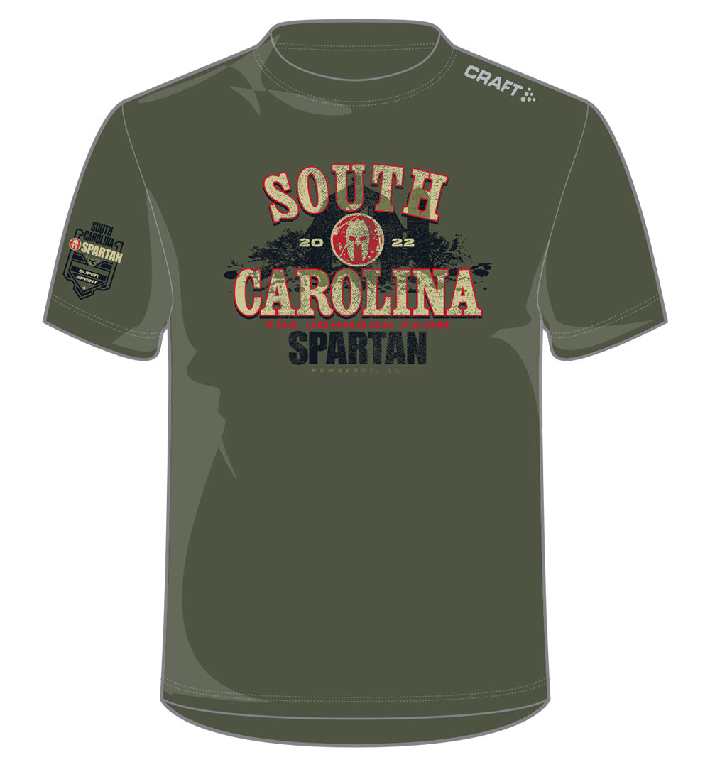 Craft Spartan 2022 Fenway Venue Tee - XS Red at Spartan