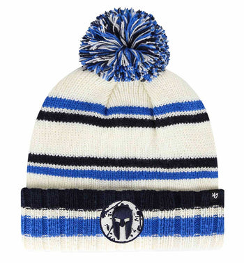 Lids Dallas Cowboys '47 Hone Patch Cuffed Knit Hat with Pom